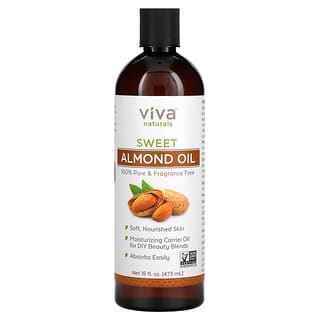 Viva Naturals, 甜杏仁油，16 液量盎司（473 毫升）