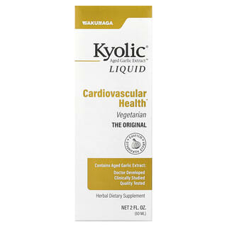 Kyolic, Extrato de Alho Envelhecido, Líquido, 60 ml (2 fl oz)