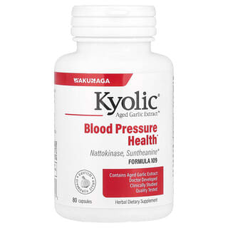 Kyolic, Aged Garlic Extract™, Formula 109, 80 Capsules