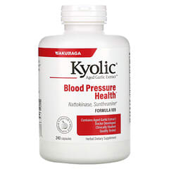 Kyolic, Salud de la presión arterial, Fórmula 109, 240 cápsulas