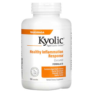 Kyolic, 熟成ニンニクエキス配合、クルクミン、150粒
