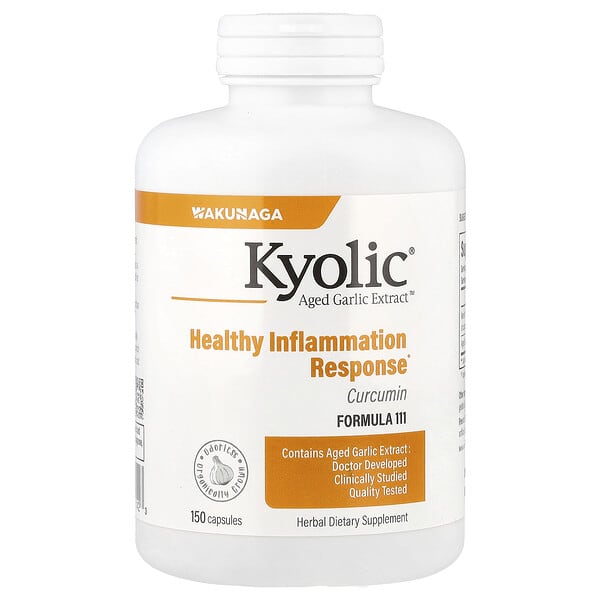 Kyolic Aged Garlic Extract™, Healthy Inflammation Response, 150 Capsules