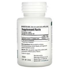 Kyolic, Gealterter Knoblauchextrakt, eine pro Tag, 1.000 mg, 60 Kapseln