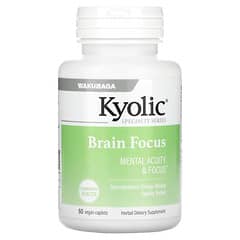 Kyolic, Brain Focus, 60 vegetarische Kapseln