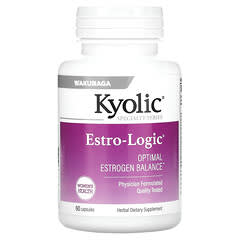 Kyolic‏, Estro Logic, מכיל 60 כמוסות