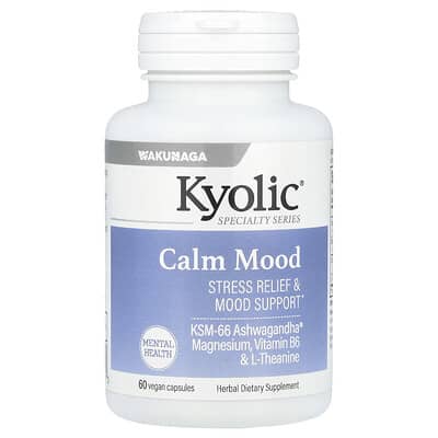 Kyolic, Professional Series, Mood Soothing, 60 Vegan Capsules