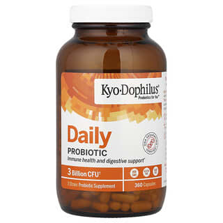 Kyolic, Kyo-Dophilus, Daily Probiotic, 3 Billion CFU, 360 Capsules