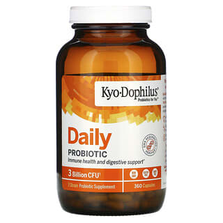 Kyolic, Kyo-Dophilus, пробиотик для ежедневного приема, 3 млрд КОЕ, 360 капсул