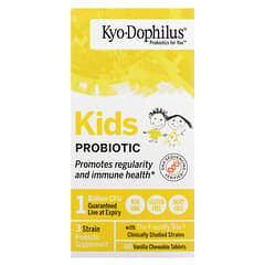 Kyolic, Kids Probiotic, Probiotikum für Kinder, Vanille, 60 Kautabletten
