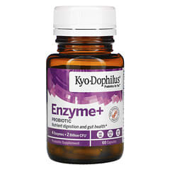 Kyolic, Kyo-Dophilus, Probiotika Plus Enzyme, 60 Kapseln