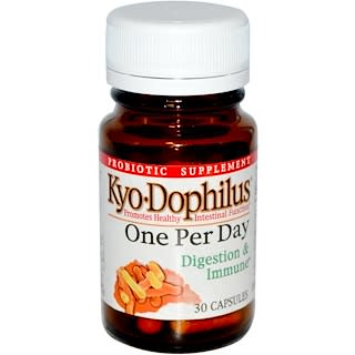 Kyolic, Kyo Dophilus, One Per Day, Digestion & Immune, 30 Capsules