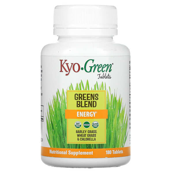 Kyolic, Kyo-Green, Gemüsemischung, Energie, 180 Tabletten
