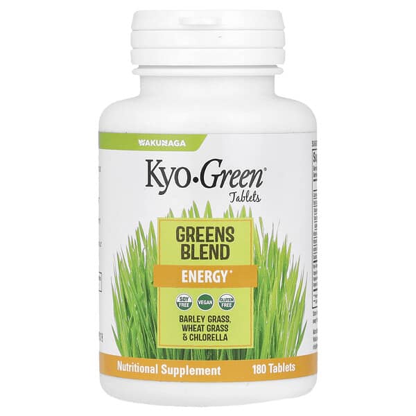 Kyo-Green, Greens Blend, Energy, 180 Tablets