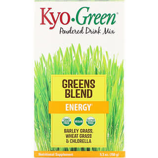 Kyolic, Kyo-Green, Mélange à boire en poudre, 150 g