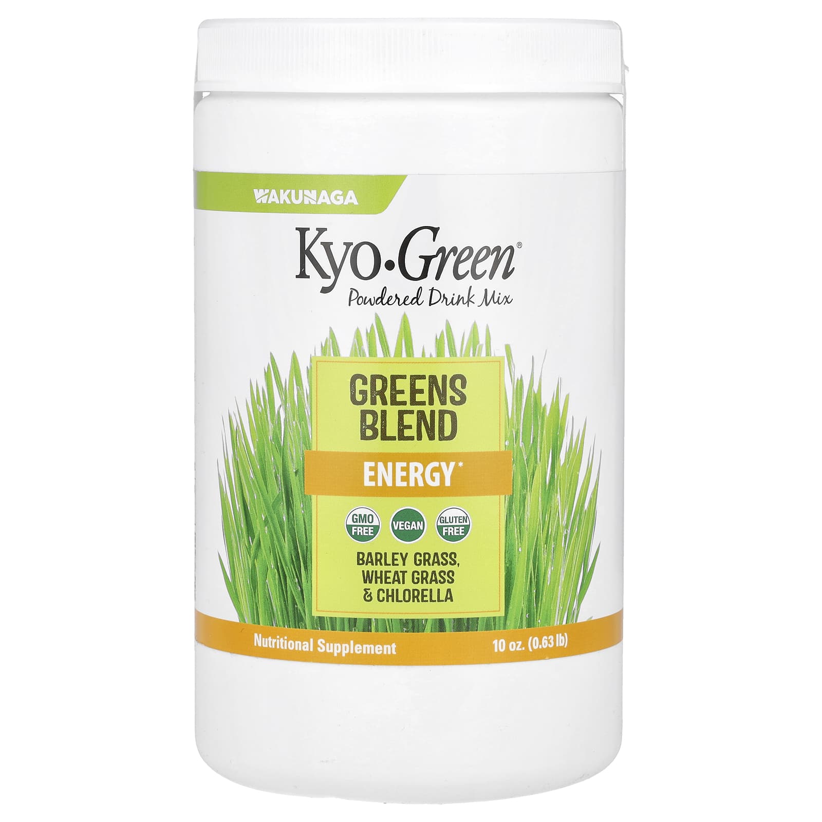 Kyolic, KyoGreen, Powdered Drink Mix, Greens Blend , 10 oz (0.63 lb)