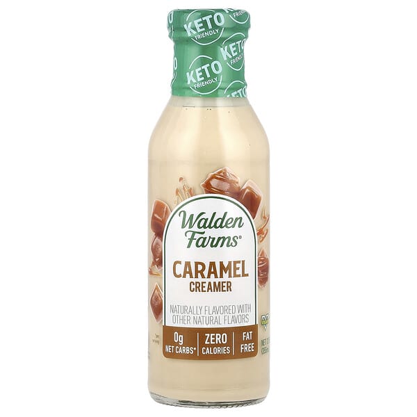 Walden Farms, 커피 크리머, 캐러멜, 355ml(12fl oz)
