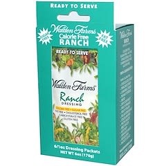 Walden Farms, Ranch Dressing, 6 Packets, 1 oz Each (已停产商品) 