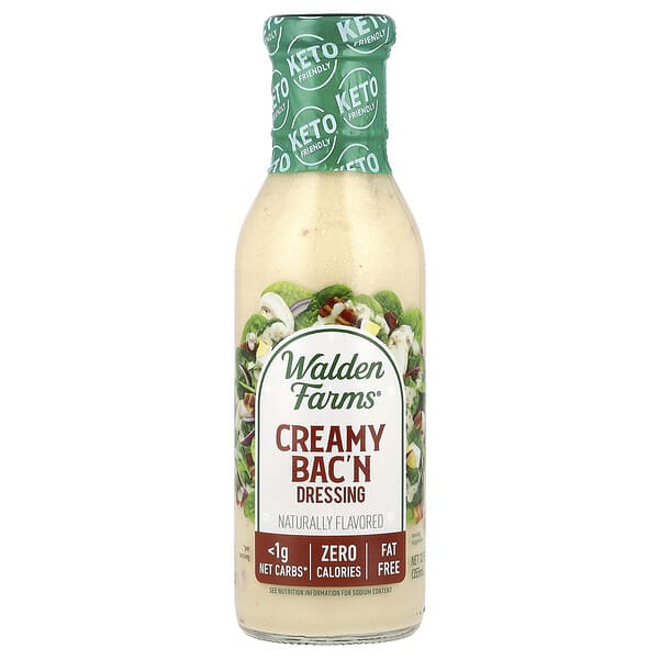 Walden Farms, Creamy Bac'N Dressing, 12 fl oz (355 ml)