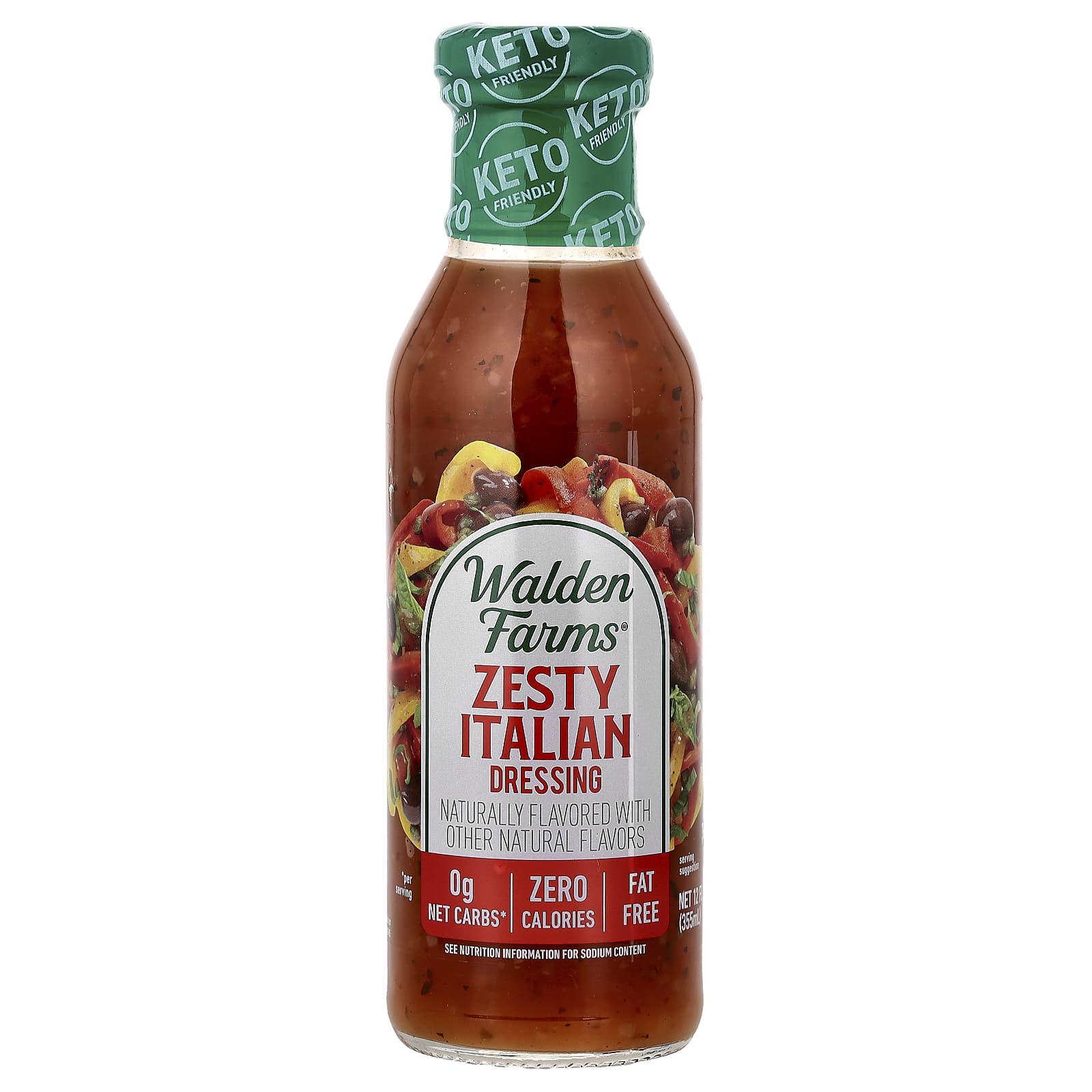 Zesty Italian Dressing, 12 fl oz (355 ml)
