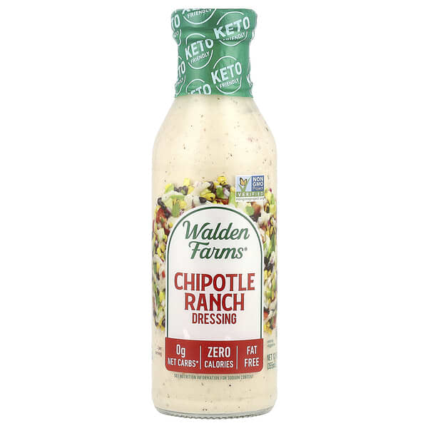 Walden Farms, 치포슬 랜치 드레싱, 12 fl oz (355 ml)