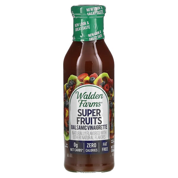 Walden Farms, スーパーフルーツ バルサミコ酢、355ml（12液量オンス）