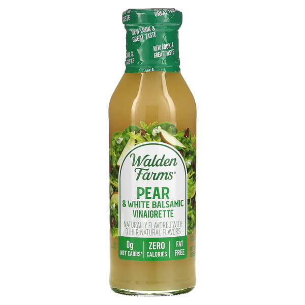 Walden Farms, Pear & White Balsamic Vinaigrette Dressing, 12 fl oz (355 ml)