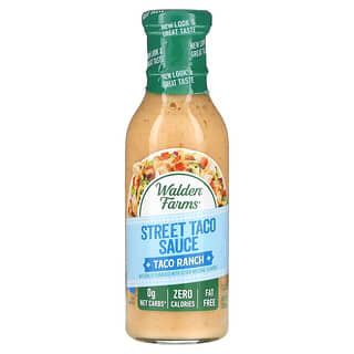 Walden Farms, Street Taco Sauce, Taco Ranch, 12 fl oz (355 ml)