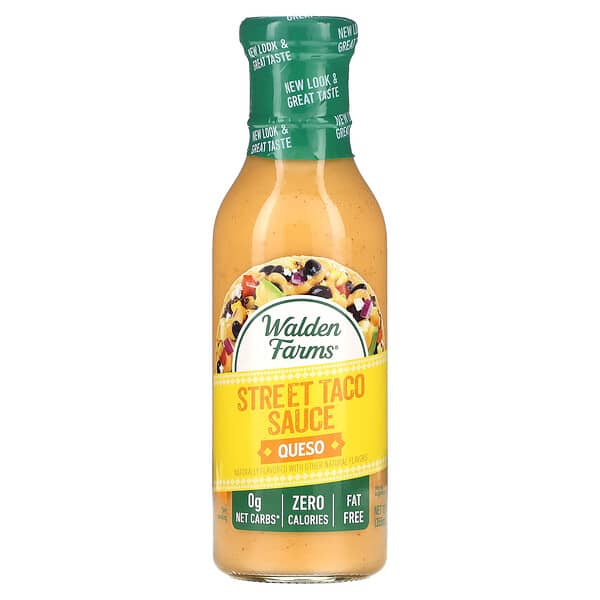 Walden Farms, Street Taco Sauce, Queso, 12 fl oz (355 ml)