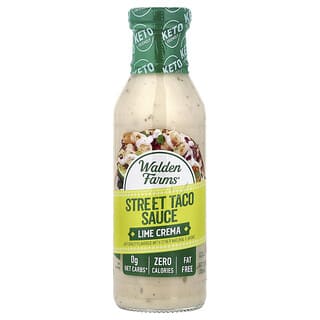 Walden Farms, Street Taco Sauce, Limetten-Crema, 355 ml (12 fl. oz.)