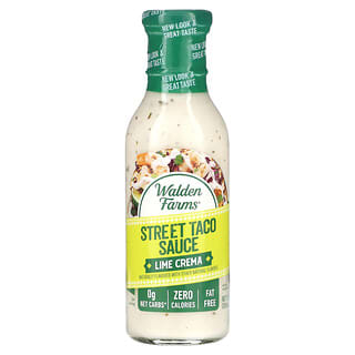 Walden Farms, Street Taco Sauce, Lime Crema, 12 fl oz (355 ml)