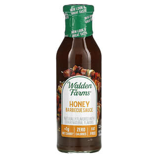 Walden Farms, 蜂蜜燒烤醬，12盎司（340克）