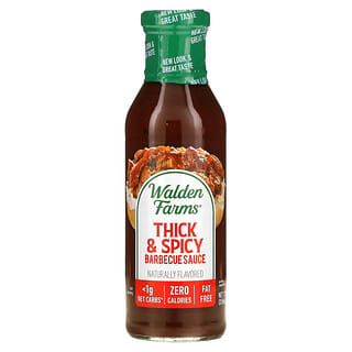 Walden Farms, Thick & Spicy Barbecue Sauce, 12 fl oz (355 ml)