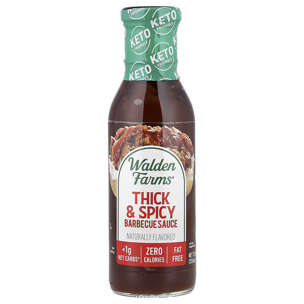Walden Farms, Dicke und würzige Barbecue-Sauce, 340 g (12 oz.)
