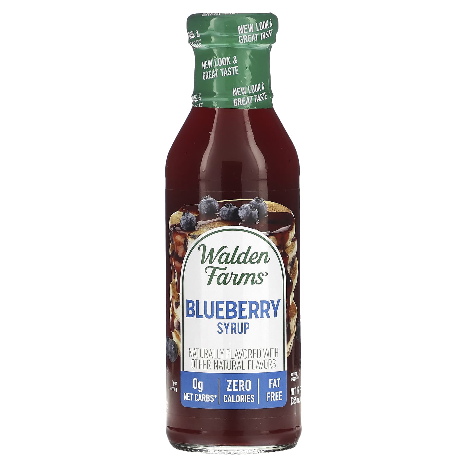 Walden Farms, Blueberry Syrup, 12 fl oz (355 ml)