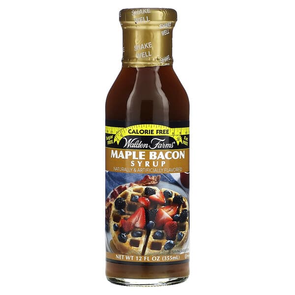 Walden Farms, Maple Bacon Syrup, 12 fl oz (355 ml)