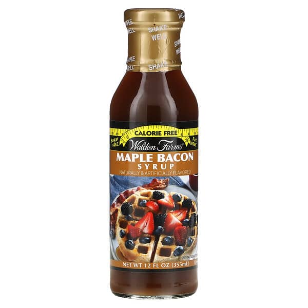 Walden Farms, Maple Bacon Syrup, 12 fl oz (355 ml)