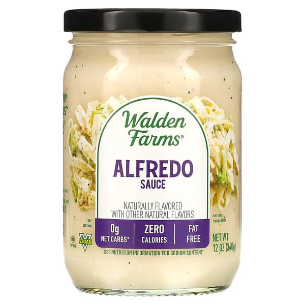 Walden Farms, 阿爾弗雷德義大利麵醬，12 盎司（340 克）