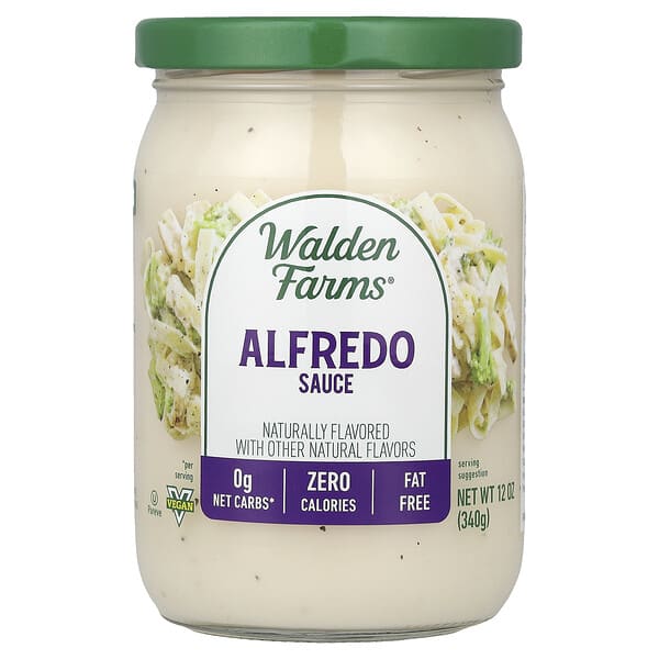 Walden Farms, Alfredo Pasta Sauce, 12 oz (340 g)