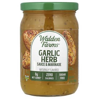 Walden Farms, Garlic Herb Sauce & Marinade, 12 oz (340 g)