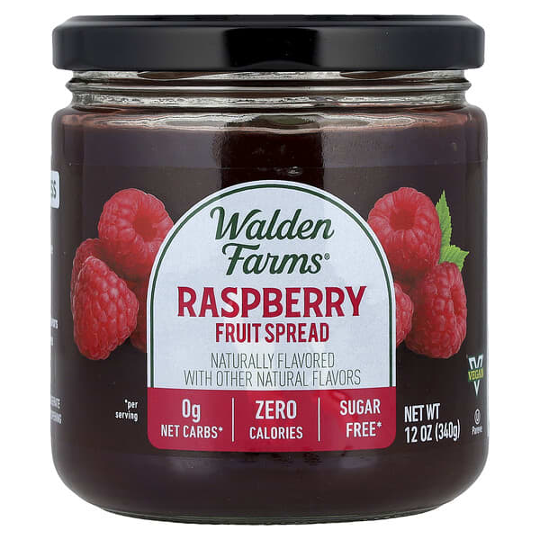 Walden Farms, Άλειμμα φρούτων σμέουρων, 340 γρ.