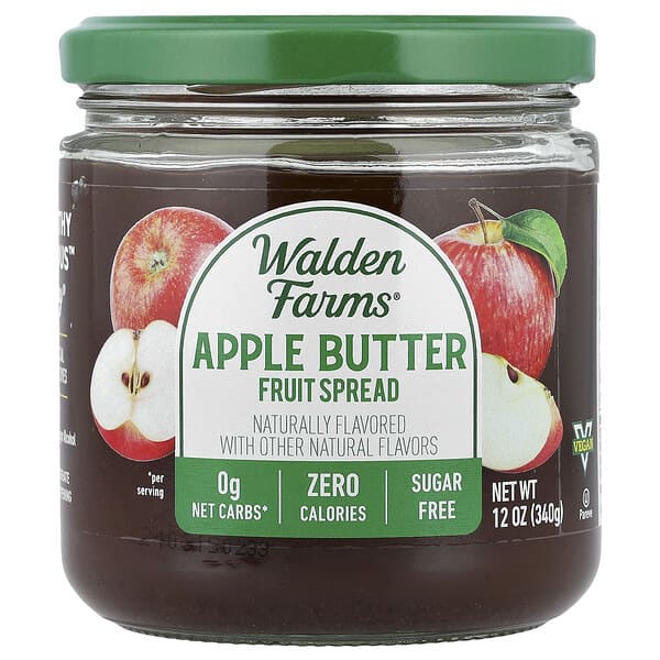 Walden Farms, 애플 버터, 과일 스프레드, 340g(12oz)