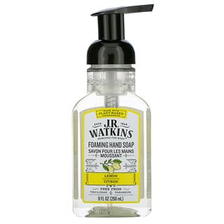 J R Watkins, Jabón en espuma para manos, Limón, 266 ml (9 oz. Líq.)