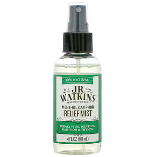 J R Watkins, Menthol Camphor Relief Mist, 4 fl oz (118 ml)