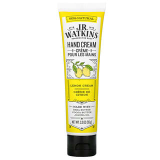 J R Watkins, Crema para manos, Crema de limón, 95 g (3,3 oz)