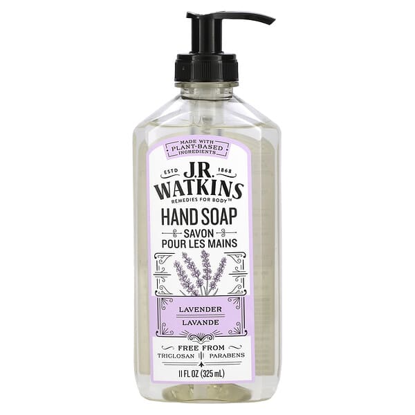 J R Watkins, 洗手液，薰衣花草味，11 液量盎司（325 毫升）