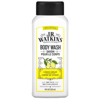 J R Watkins, Body Wash, Lemon Cream, 18 fl oz ( 532 ml)