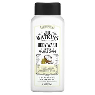 J R Watkins (جي آر واتكينز)‏, Body Wash, Coconut & Honey, 18 fl oz (532 ml)