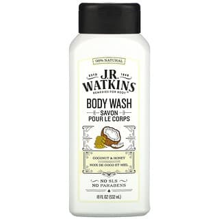 J R Watkins, Body Wash, Coconut & Honey, 18 fl oz (532 ml)