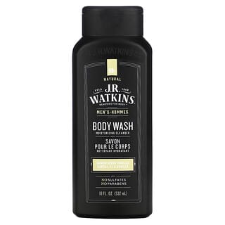 J R Watkins, Gel douche pour hommes, Santal et vanille, 532 ml
