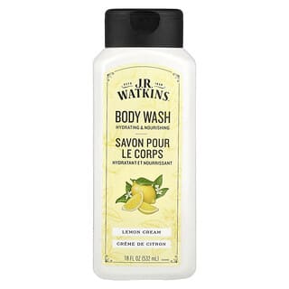 J R Watkins, Gel douche, Crème au citron, 532 ml